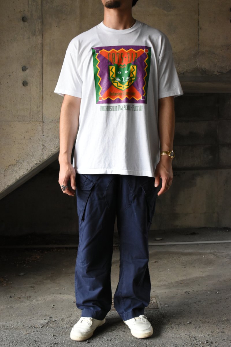 画像4: 90's FRUIT OF THE LOOM S/S print tee -made in USA- (4)