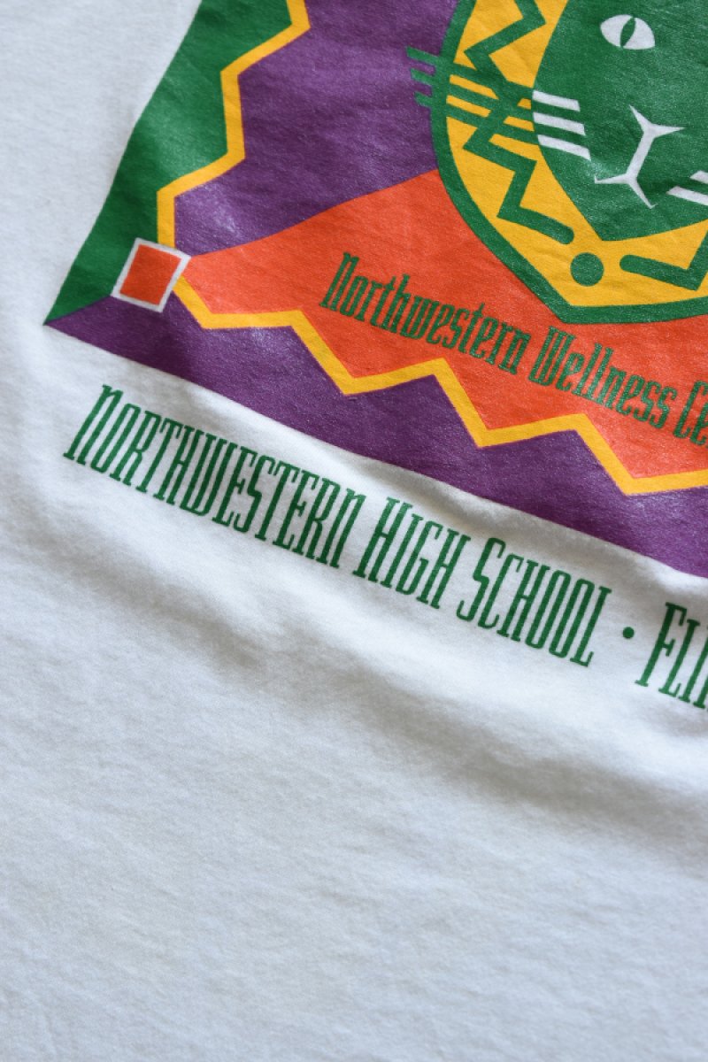 画像11: 90's FRUIT OF THE LOOM S/S print tee -made in USA- (11)