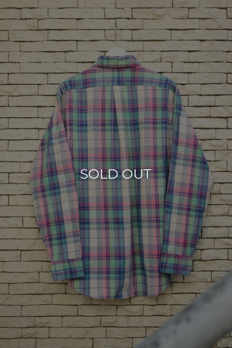 画像7: CHAPS Ralph Lauren L/S check shirt (7)