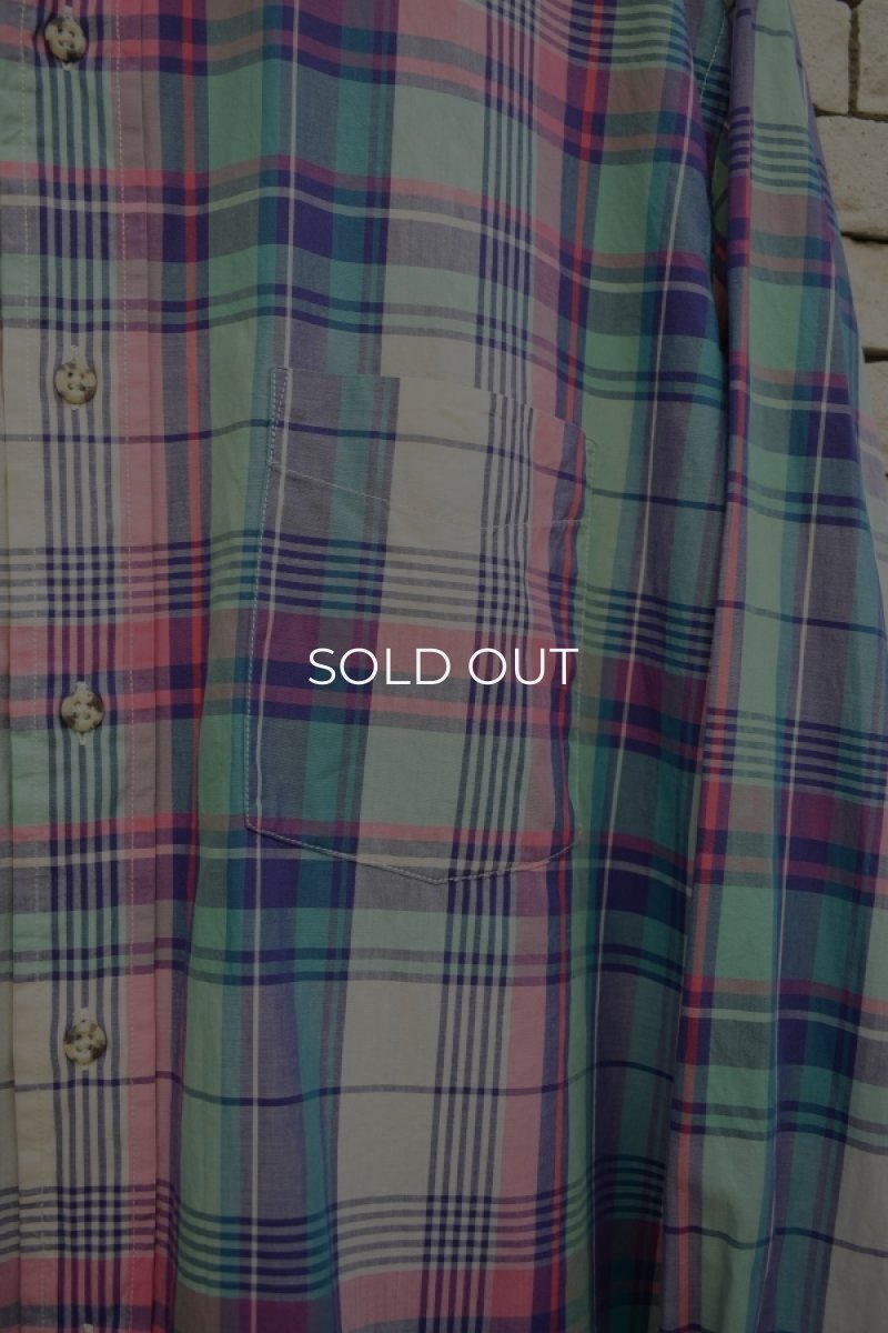 画像4: CHAPS Ralph Lauren L/S check shirt (4)