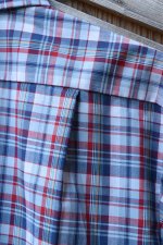 画像8: [NOS] 70-80’s VAN HEUSEN L/S check shirt (8)