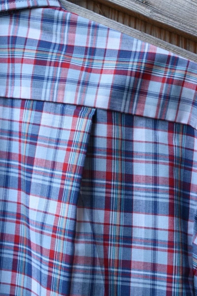 画像8: [NOS] 70-80’s VAN HEUSEN L/S check shirt (8)