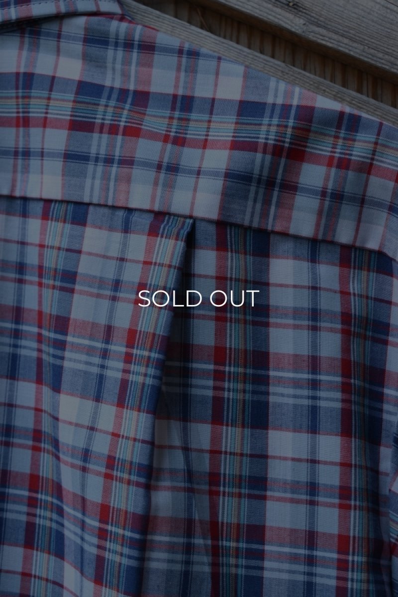 画像8: [NOS] 70-80’s VAN HEUSEN L/S check shirt (8)