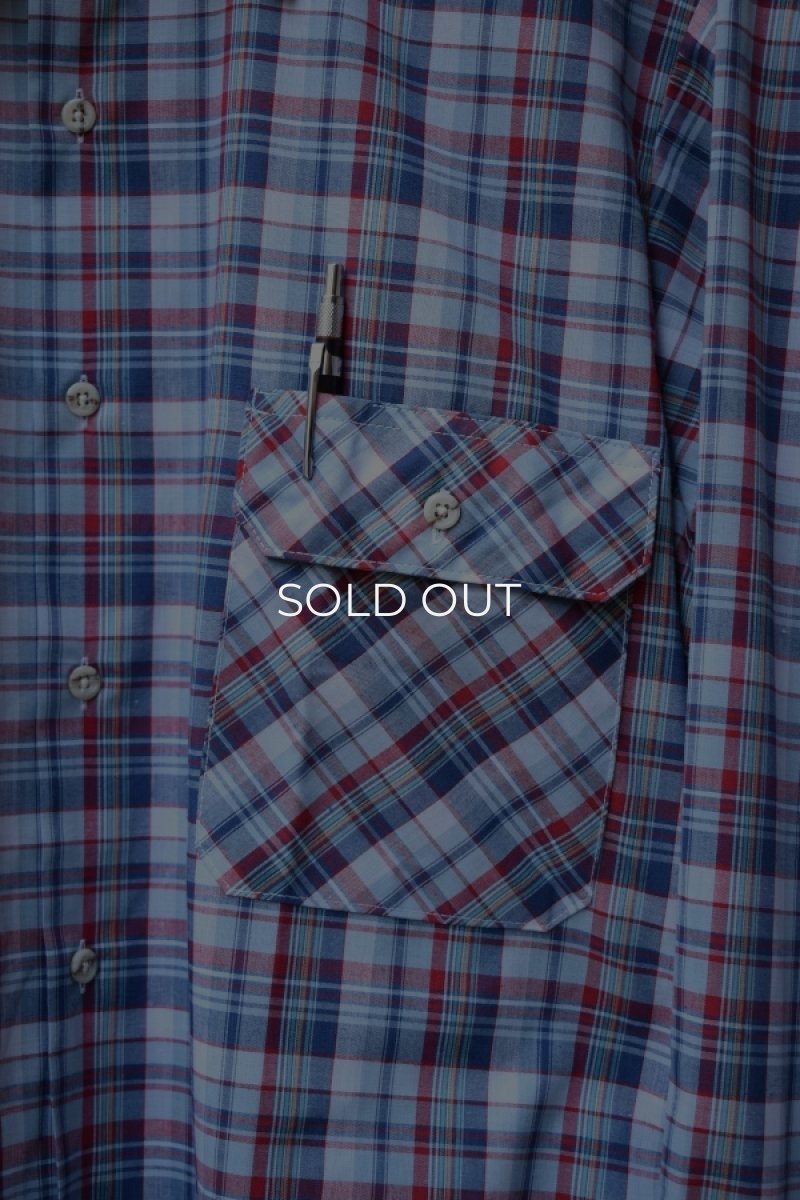 画像4: [NOS] 70-80’s VAN HEUSEN L/S check shirt (4)
