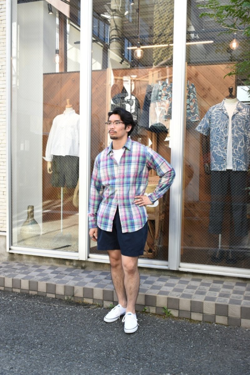 画像18: CHAPS Ralph Lauren L/S check shirt (18)