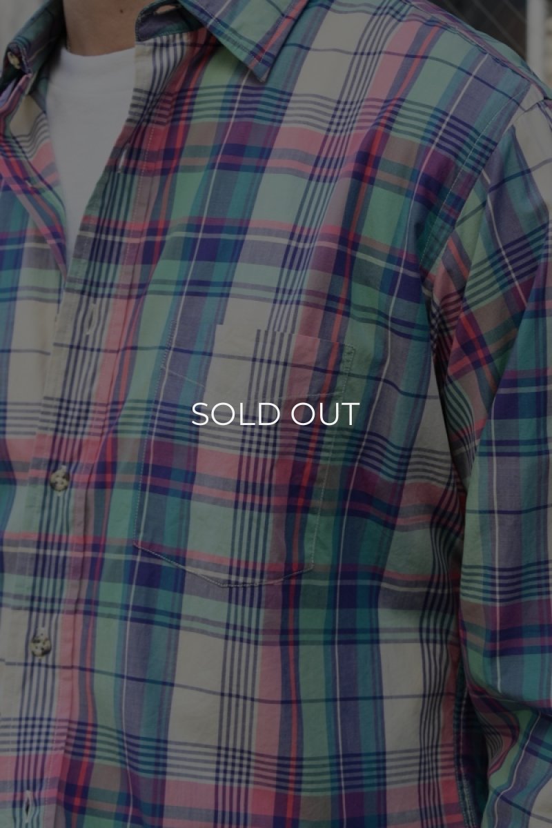 画像11: CHAPS Ralph Lauren L/S check shirt (11)