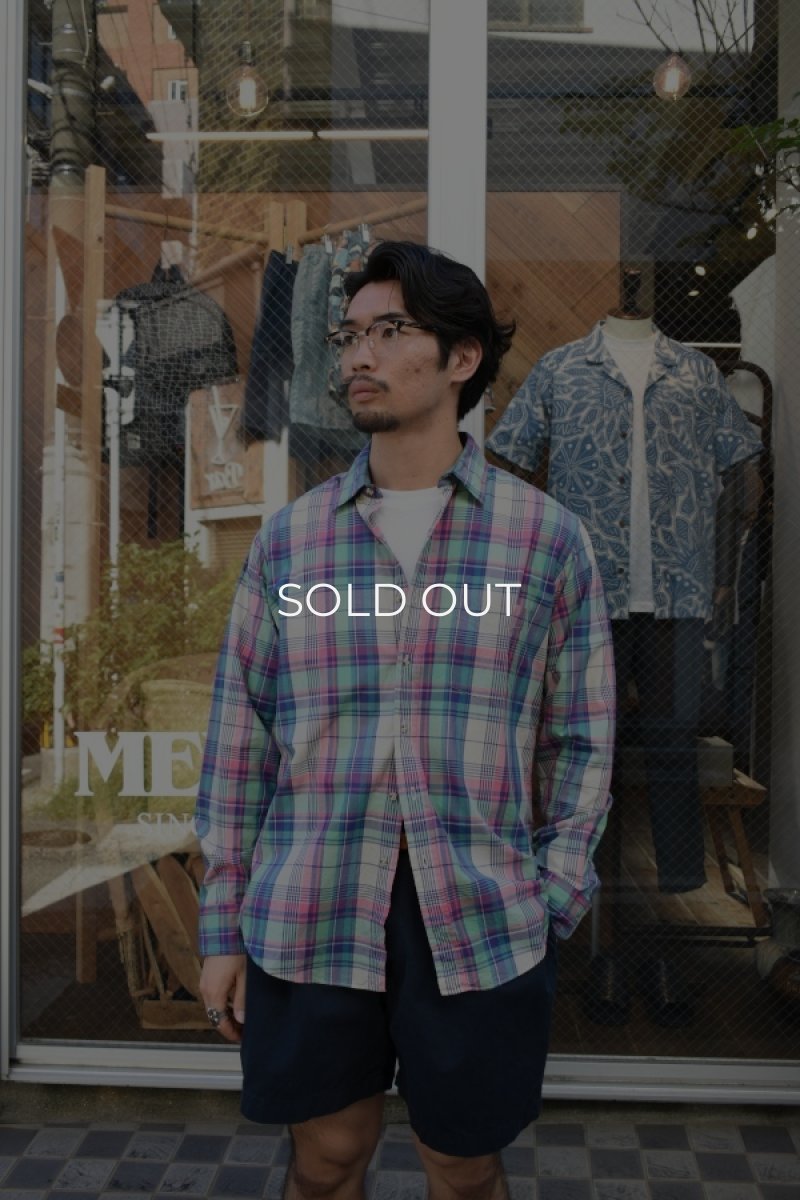 画像17: CHAPS Ralph Lauren L/S check shirt (17)