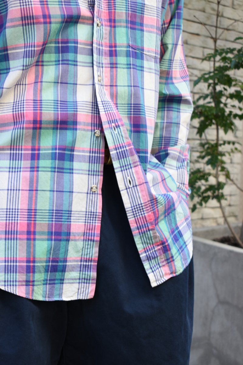 画像13: CHAPS Ralph Lauren L/S check shirt (13)