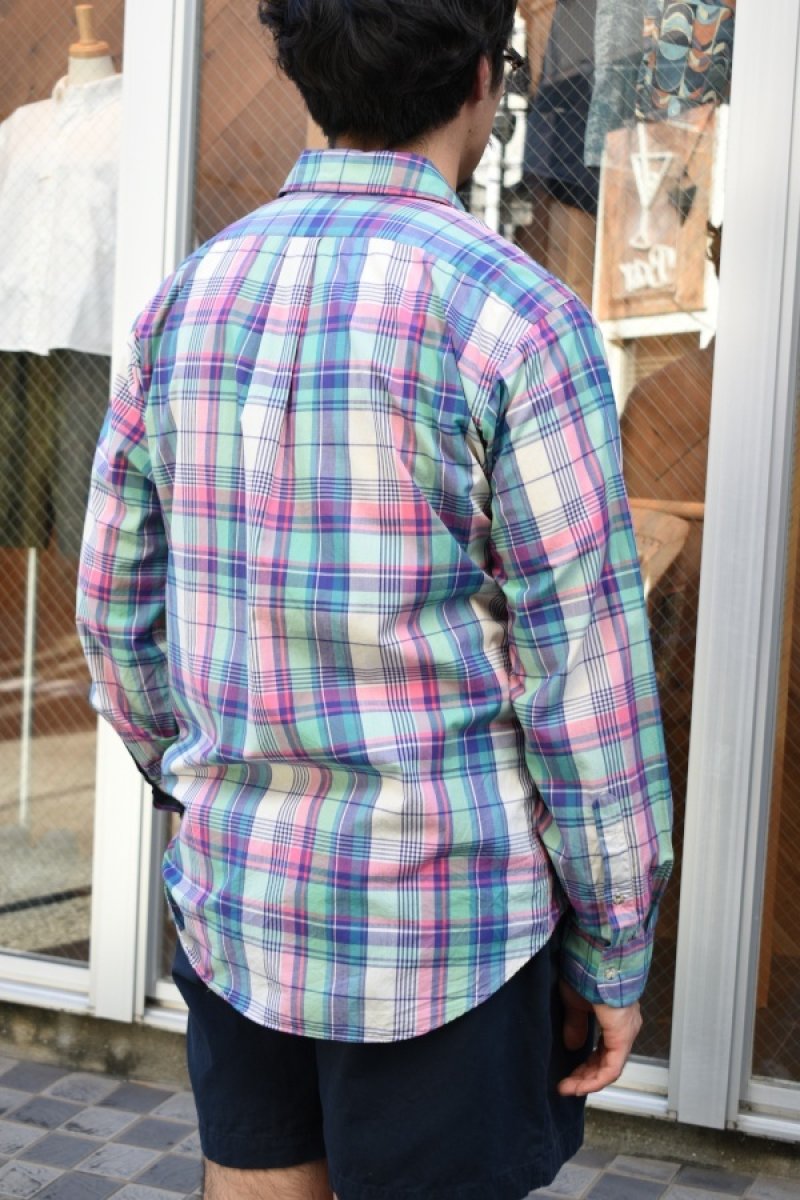 画像16: CHAPS Ralph Lauren L/S check shirt (16)