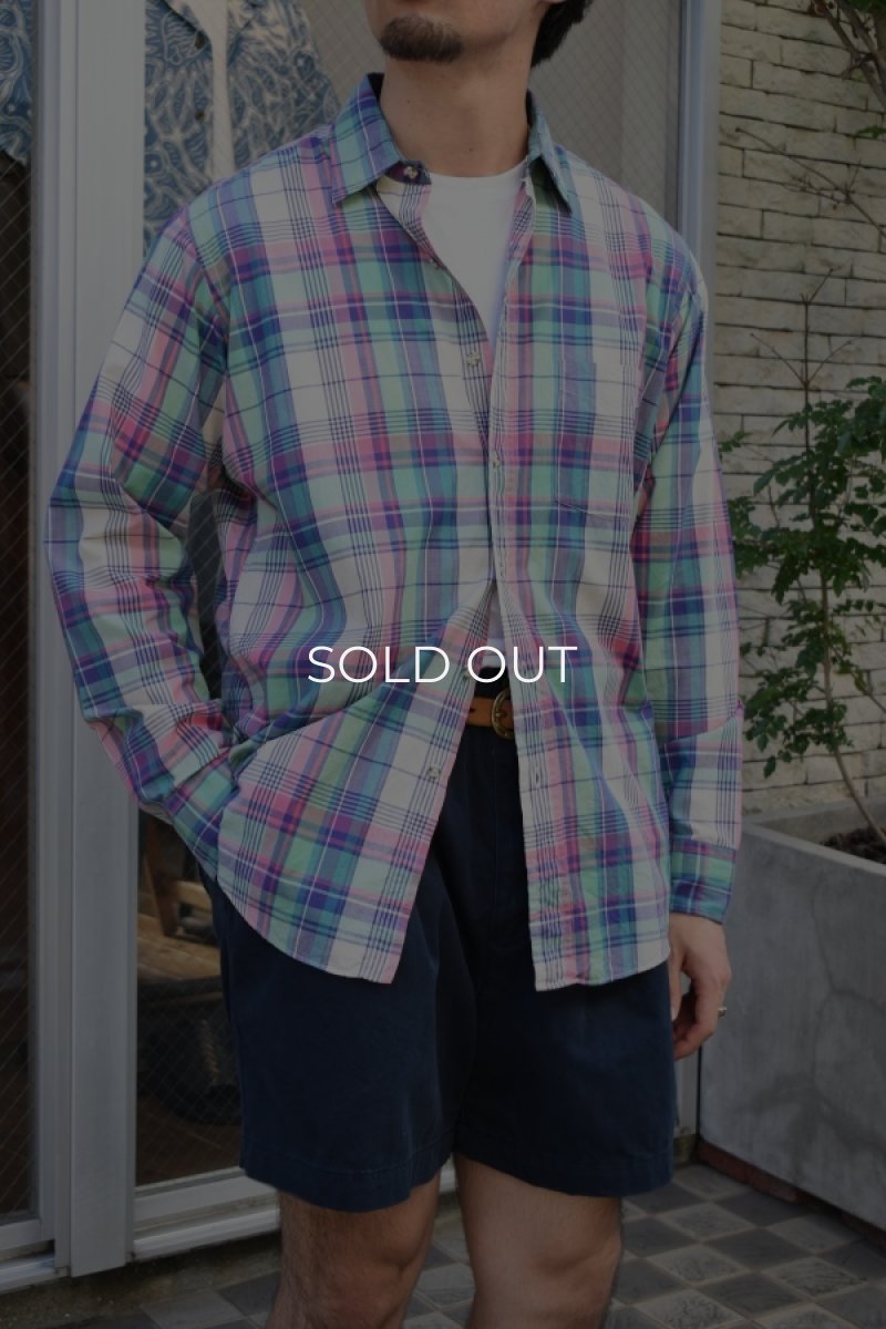 画像14: CHAPS Ralph Lauren L/S check shirt (14)