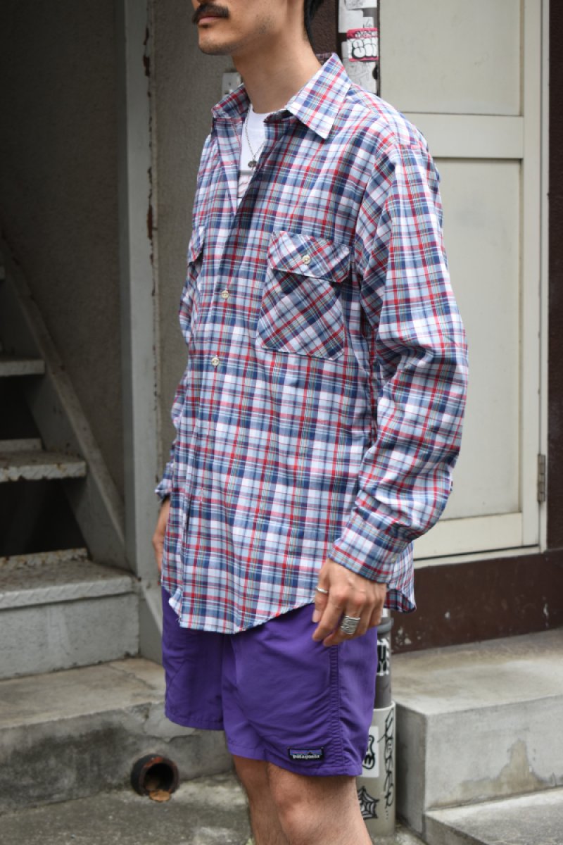 画像11: [NOS] 70-80’s VAN HEUSEN L/S check shirt (11)