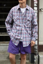画像10: [NOS] 70-80’s VAN HEUSEN L/S check shirt (10)