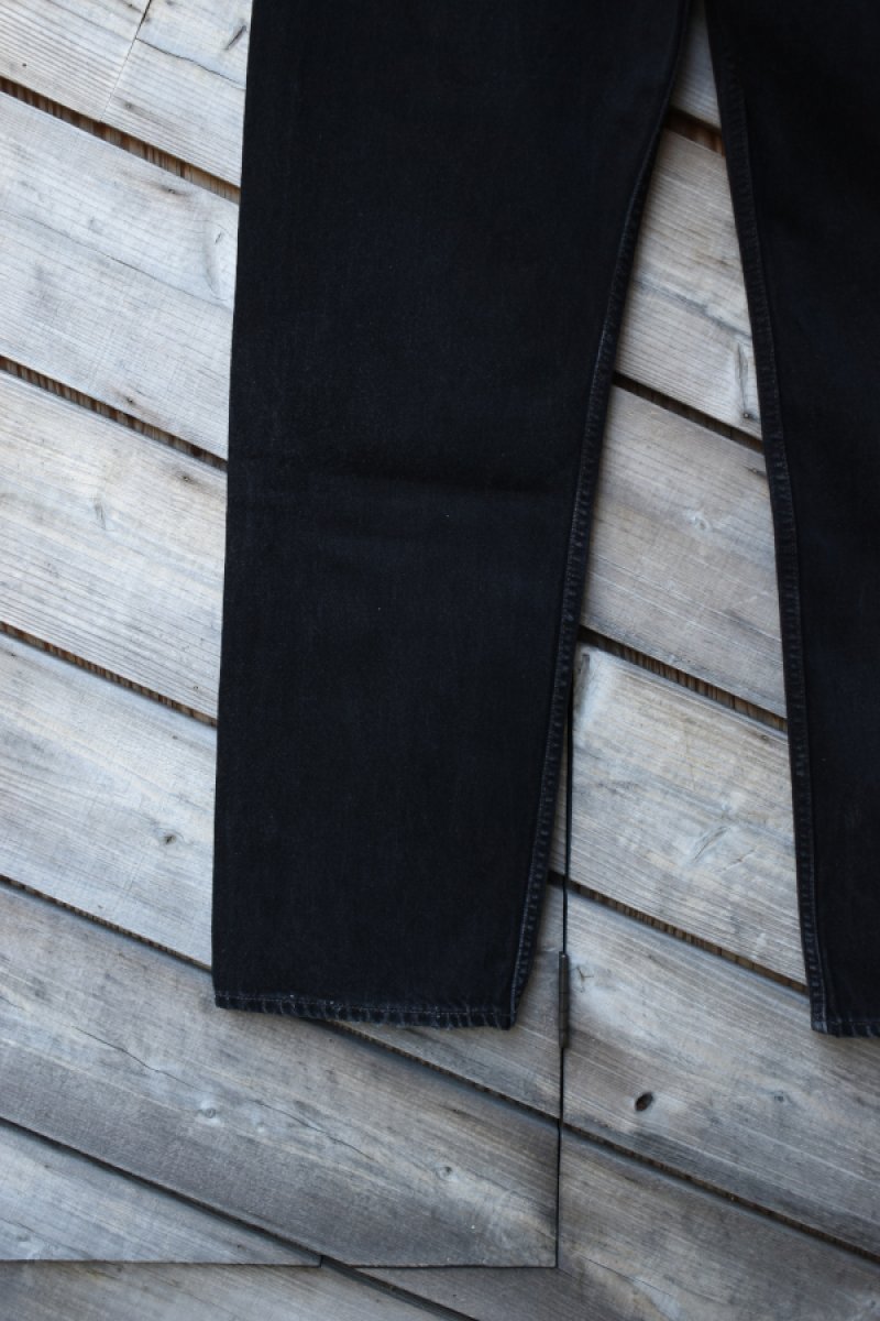 画像9: 90's Levi's 501 black denim pants -MADE IN USA- (9)