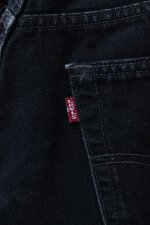 画像11: 90's Levi's 501 black denim pants -MADE IN USA- (11)