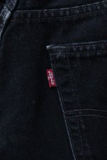 画像11: 90's Levi's 501 black denim pants -MADE IN USA- (11)