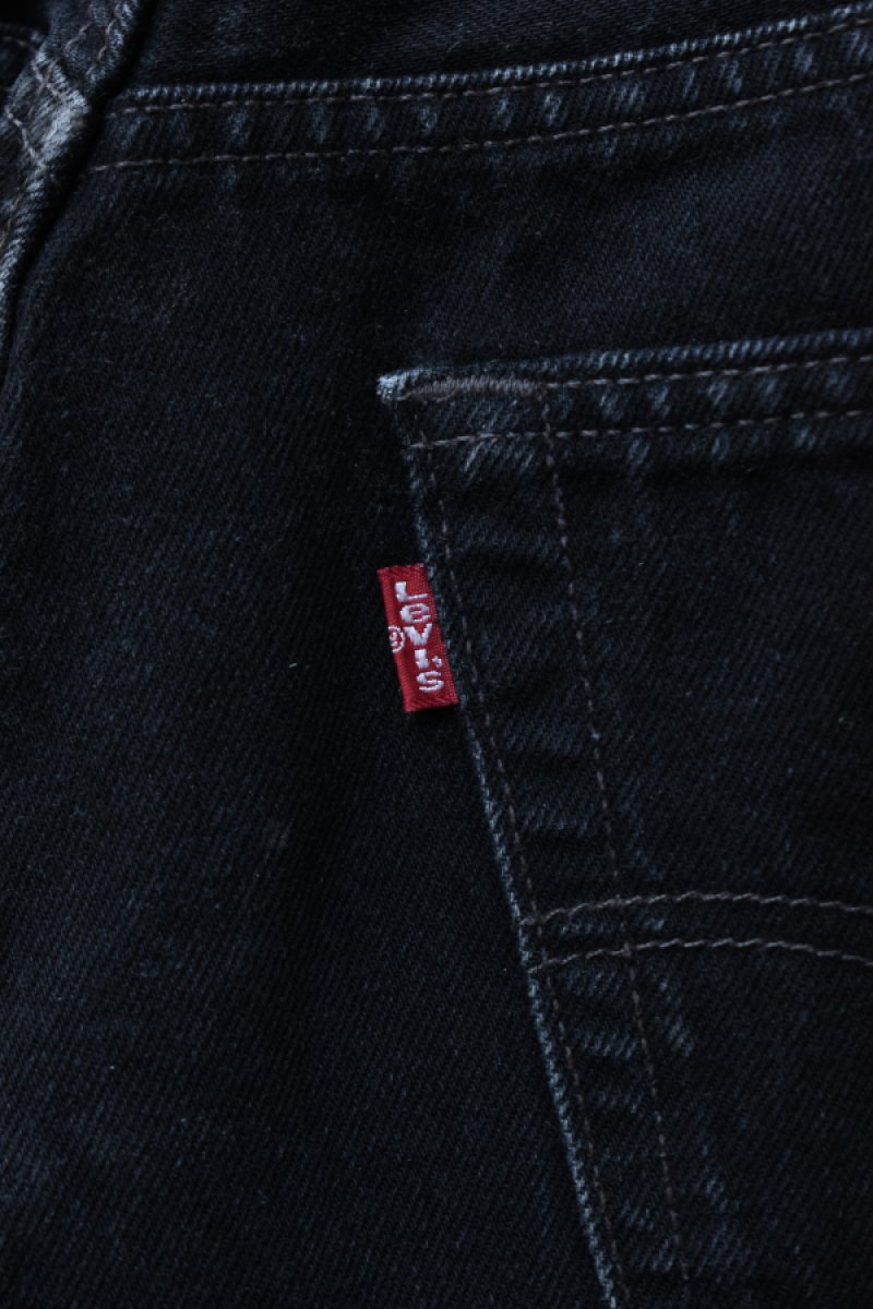 画像11: 90's Levi's 501 black denim pants -MADE IN USA- (11)