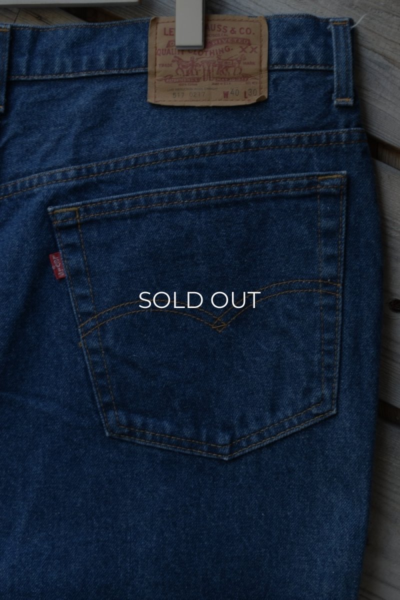 画像11: 90's Levi's 517 denim pants -MADE IN USA- (11)