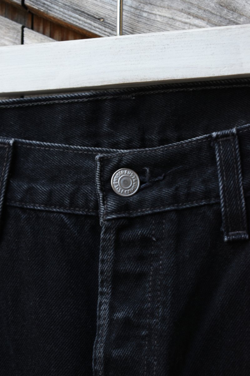 画像4: 90's Levi's 501 black denim pants -MADE IN USA- (4)