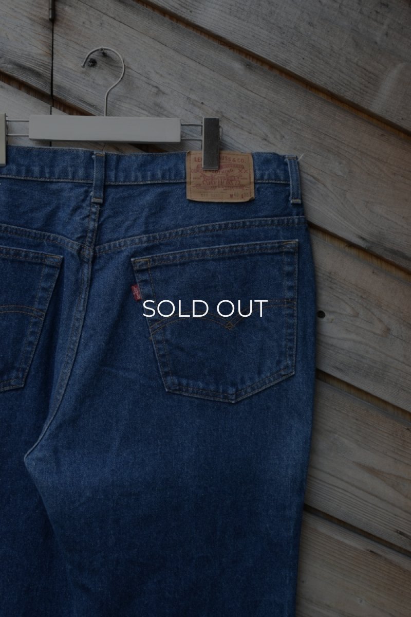 画像9: 90's Levi's 517 denim pants -MADE IN USA- (9)