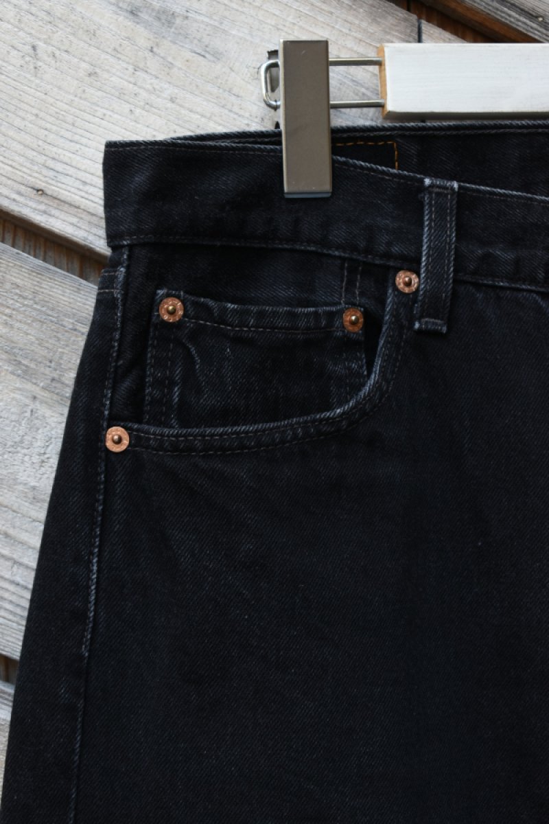 画像6: 90's Levi's 501 black denim pants -MADE IN USA- (6)
