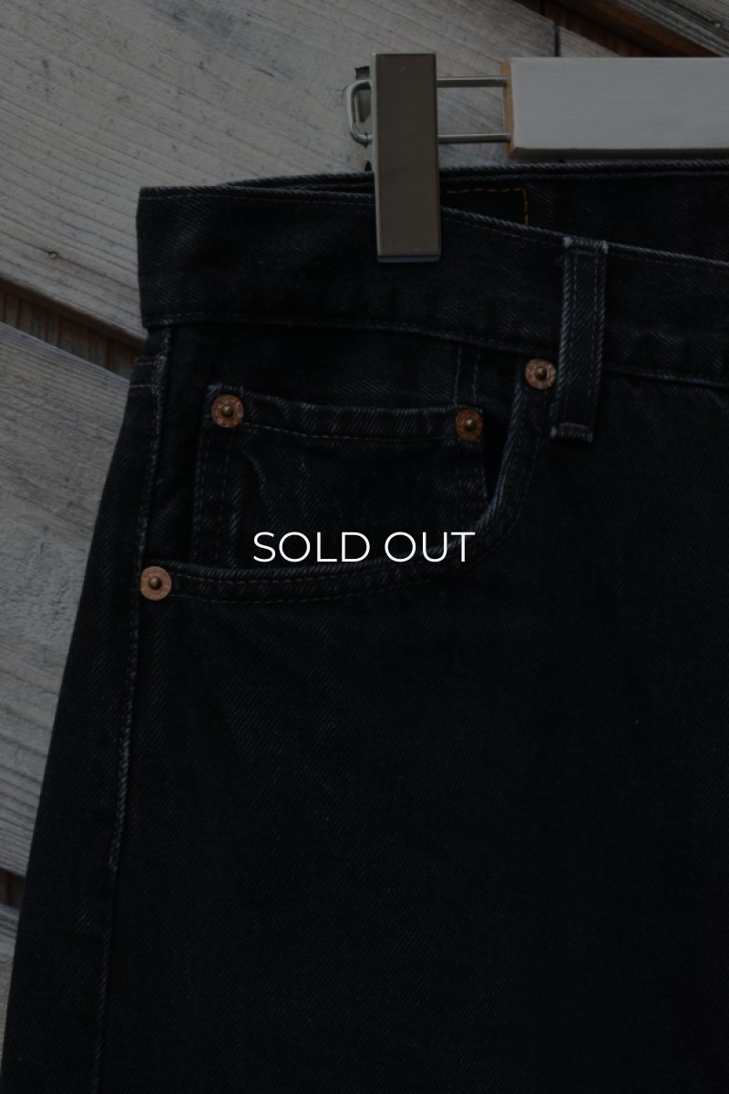 画像6: 90's Levi's 501 black denim pants -MADE IN USA- (6)