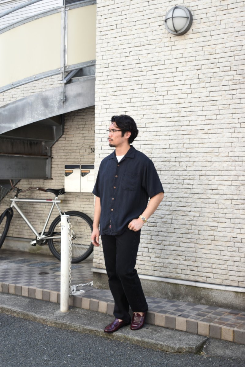 画像18: 90's Levi's 501 black denim pants -MADE IN USA- (18)