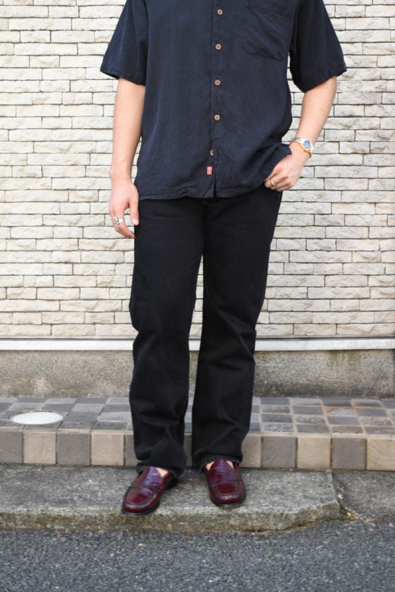 画像14: 90's Levi's 501 black denim pants -MADE IN USA- (14)