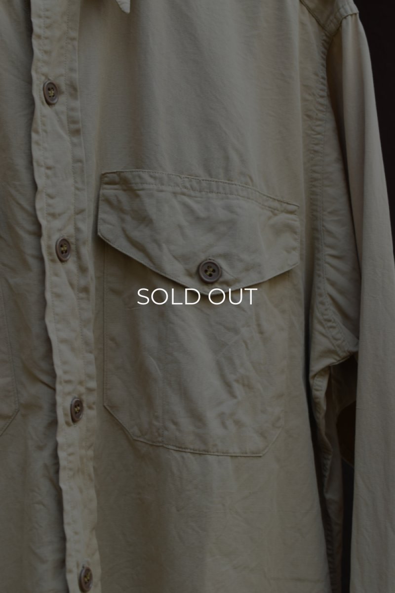 画像6: 50-60's Cameron Camolin L/S cotton poplin shirt (6)