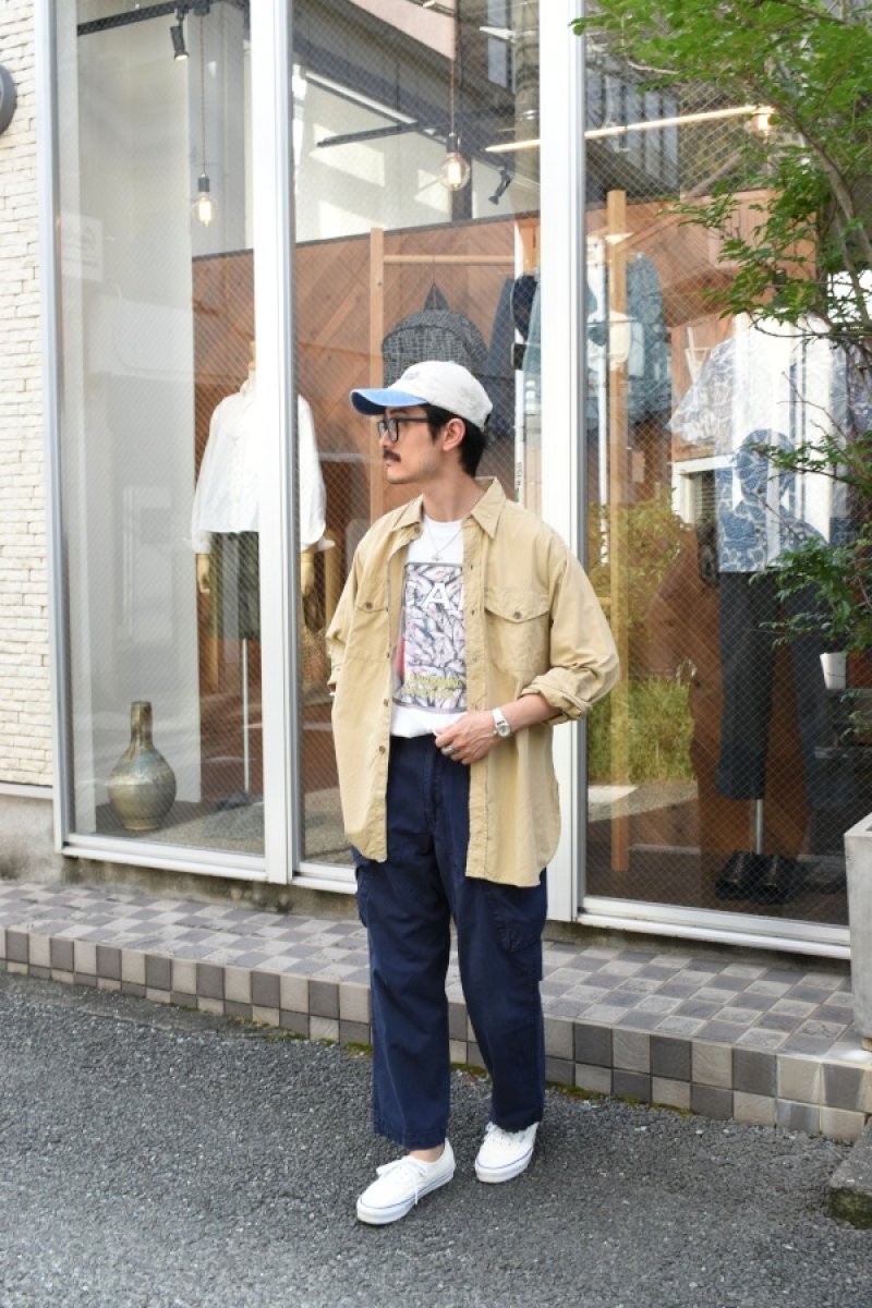 画像27: 50-60's Cameron Camolin L/S cotton poplin shirt (27)