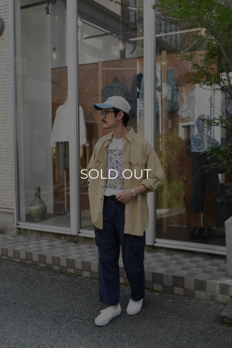 画像27: 50-60's Cameron Camolin L/S cotton poplin shirt (27)