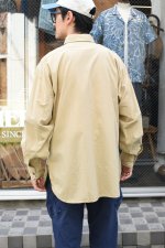 画像23: 50-60's Cameron Camolin L/S cotton poplin shirt (23)