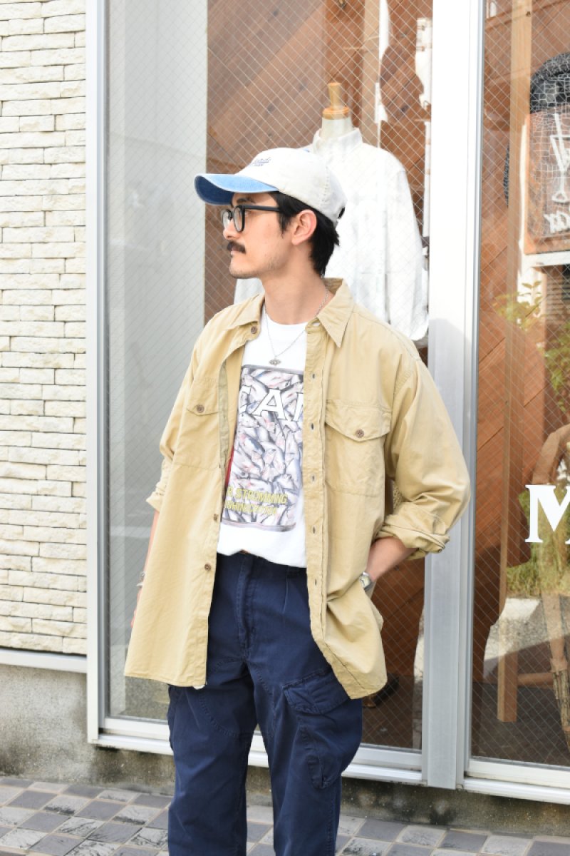 画像26: 50-60's Cameron Camolin L/S cotton poplin shirt (26)