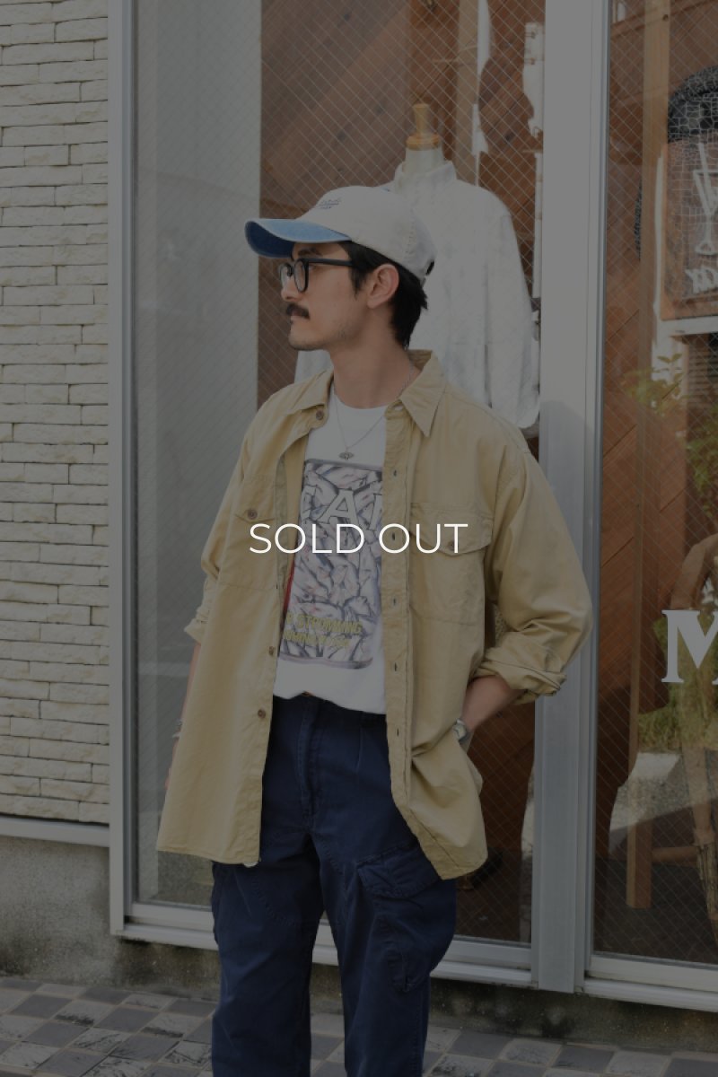 画像26: 50-60's Cameron Camolin L/S cotton poplin shirt (26)