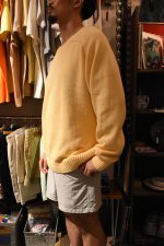 画像14: 90's LANDS' END cotton crew neck sweater -made in USA- (14)