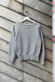 画像1: 50's front V gusset sweat shirt (1)
