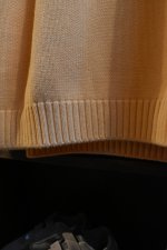 画像8: 90's LANDS' END cotton crew neck sweater -made in USA- (8)