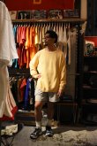 画像17: 90's LANDS' END cotton crew neck sweater -made in USA- (17)