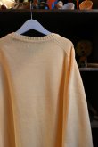 画像10: 90's LANDS' END cotton crew neck sweater -made in USA- (10)
