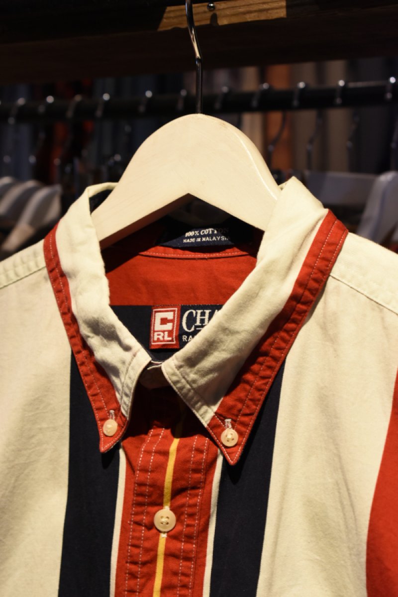 画像4: CHAPS Ralph Lauren S/S stripe BD shirt (4)