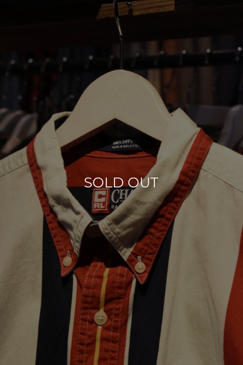 画像4: CHAPS Ralph Lauren S/S stripe BD shirt (4)