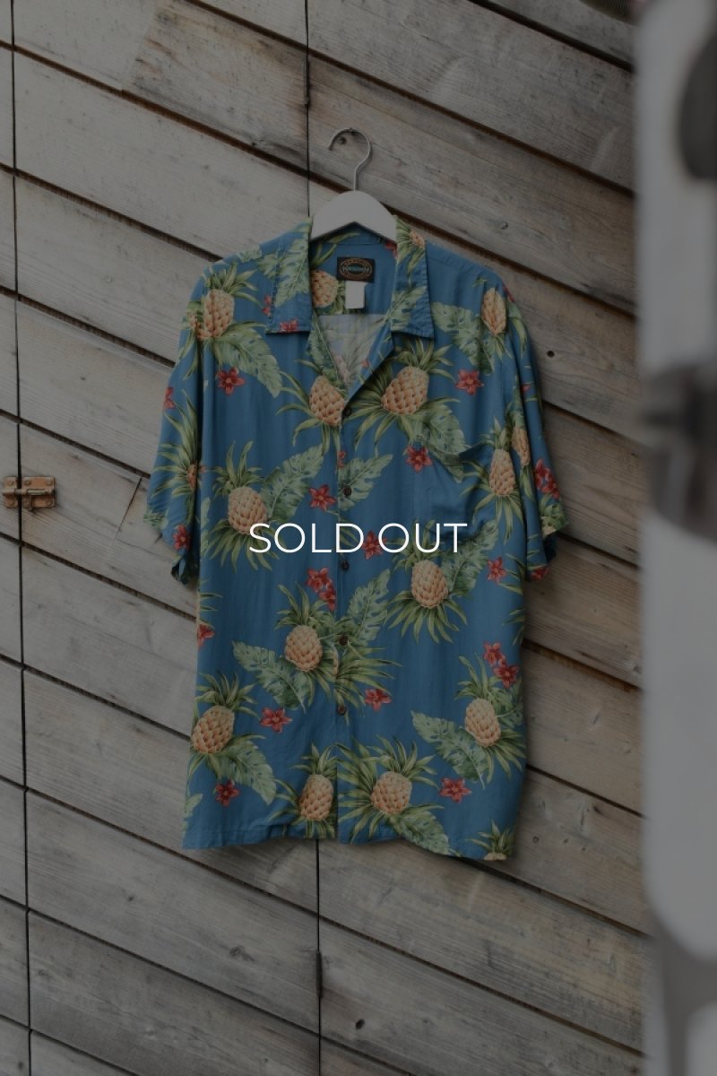 画像1: 80's HAWAIIAN RESERVE COLLECTION S/S hawaiian shirt -MADE IN USA- (1)