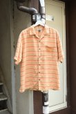 画像1: TOMMY BAHAMA  S/S silk open collar shirt (1)