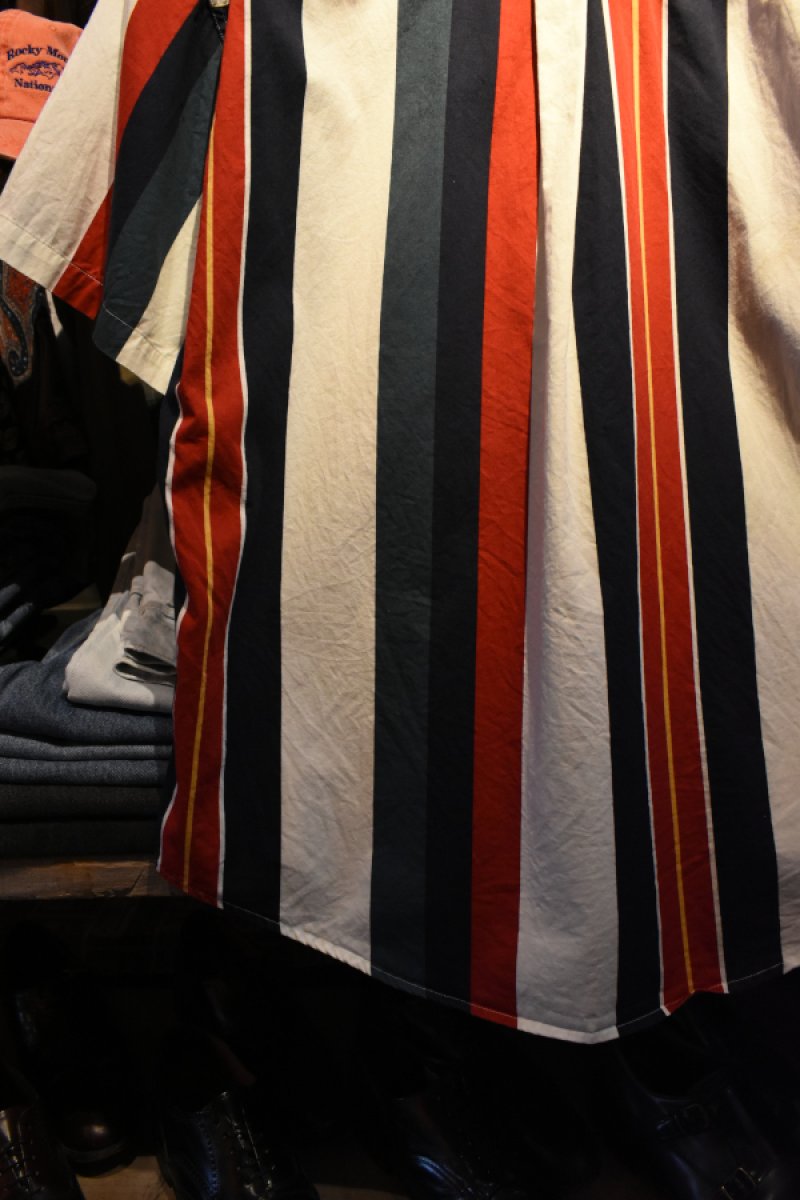 画像9: CHAPS Ralph Lauren S/S stripe BD shirt (9)