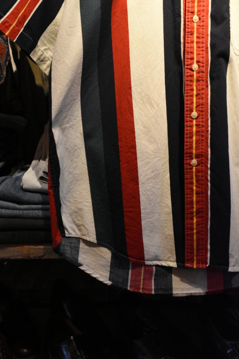 画像3: CHAPS Ralph Lauren S/S stripe BD shirt (3)