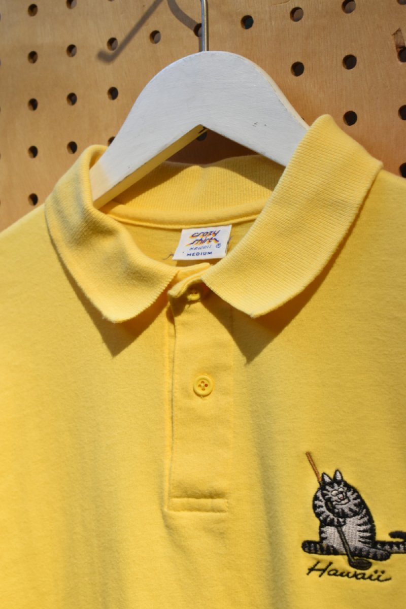 画像4: 90's crazy shirts S/S polo shirt -MADE IN USA- (4)