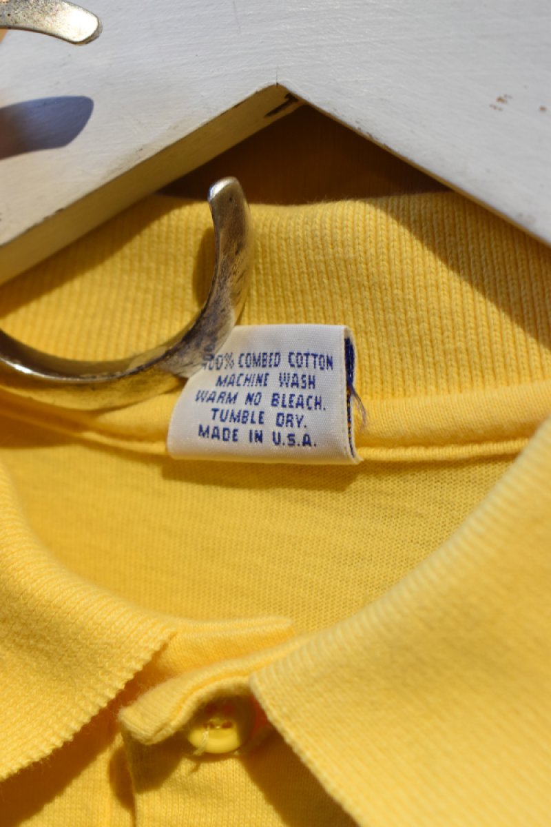 画像6: 90's crazy shirts S/S polo shirt -MADE IN USA- (6)