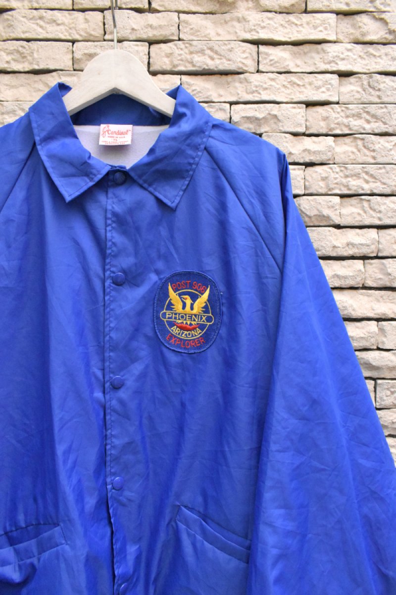 画像2: 90's Cardinal nylon coach jacket -made in USA- (2)