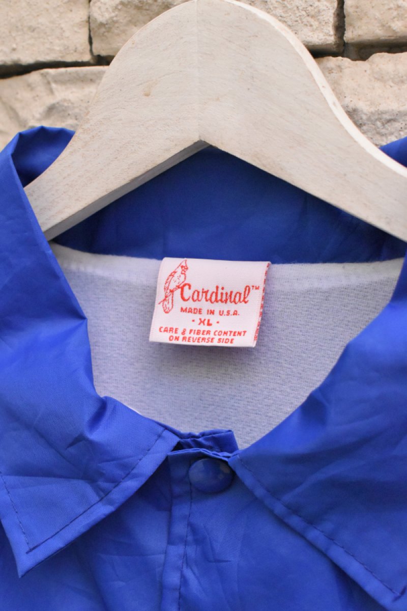 画像5: 90's Cardinal nylon coach jacket -made in USA- (5)