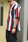 画像12: CHAPS Ralph Lauren S/S stripe BD shirt (12)