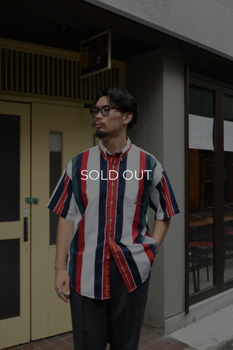 画像14: CHAPS Ralph Lauren S/S stripe BD shirt (14)